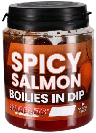 Boilies in Dip Spicy Salmon 150g 20mm